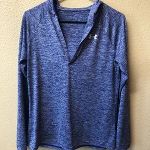 Purple running sweatshirt